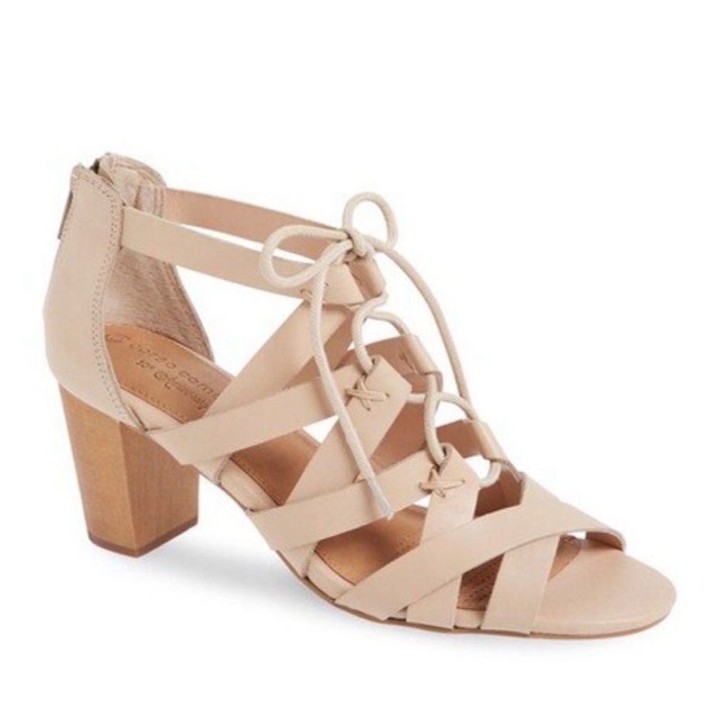 NWT Corso Como Gorgi in nude vachetta.